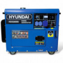 HYUNDAI 5000w groupe electrogene diesel insonorisé HDG5000